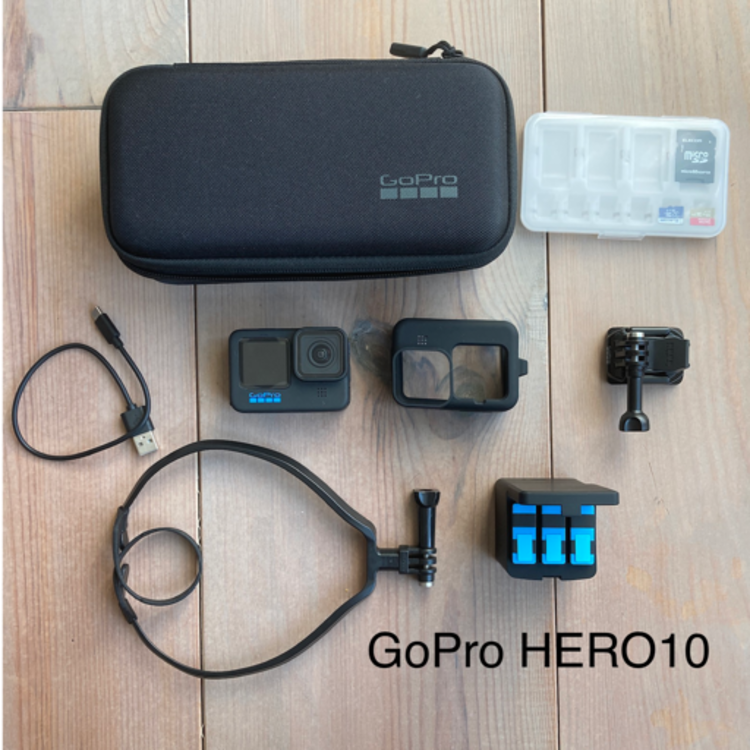 全国往復送料無料】GoPro HERO10 Black すぐ使えるセット | クオッタで