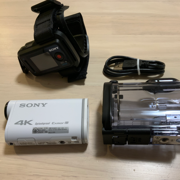 SONY 4K アクションカム FDR-X1000VR